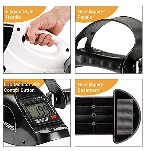 Pédales statiques Exercice, Mini Vélo d'appartement, Pédalage Statique, Appareil d'exercice à Domicile, Pédales Personnes âgées, Pédales pour Personnes âgées, Pédale – Image 4