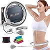 Fitness Hula Hoops, Weighted Hula Hoop For Adults 360 Degree Auto-Spinning Ball Massage, Infinity Hoop, Weight Loss Exercise Equipment for Home Use