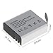 VVHOOY 3x1350mAh Rechargeable Action Camera Battery and Charger Compatible with AKASO EK7000/Brave 4/Dragon Touch Vision 3 4K/DBPOWER EX5000/Crosstour/Campark ACT74/APEMAN/Victure/Remail