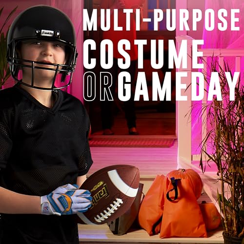 Image of Franklin Sports Youth NFL Football Receiver Gloves - Kids Football Gloves Pair - NFL Team Logos and Silicone Palm