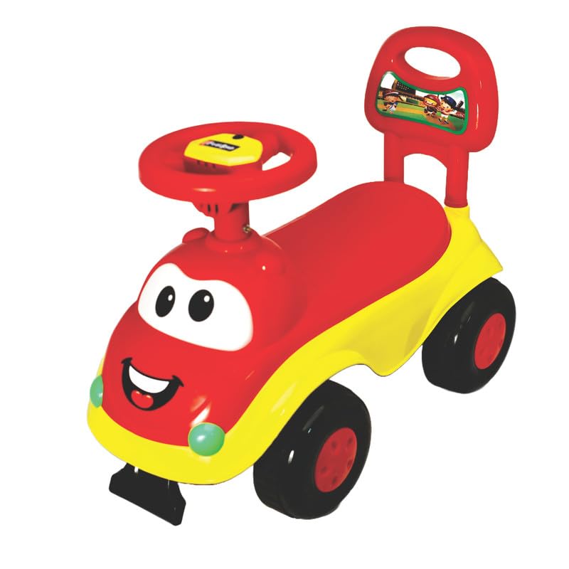 Kids First Step Magic Ride on & Car for Kids with Music Horn | Push Car for Baby with Backrest | Ride on for Kids 1 to 3 Years (Red) (B0CS9LWVCS) Amazon Price History, Amazon Price Tracker