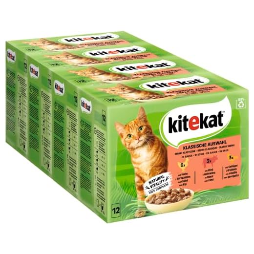 KITEKAT Multipack Klassische Auswahl in Sauce