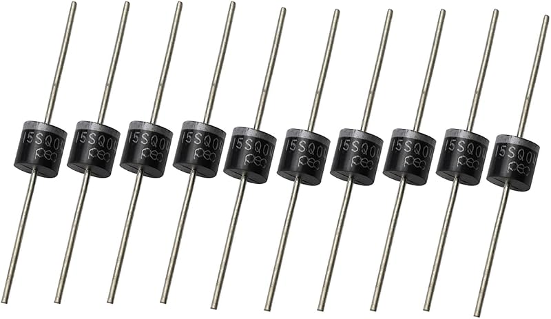 10PCS 15SQ045 Schottky Diodes 15A 45V Diode Axial Schottky Blocking Diodes for Solar Cells Panel