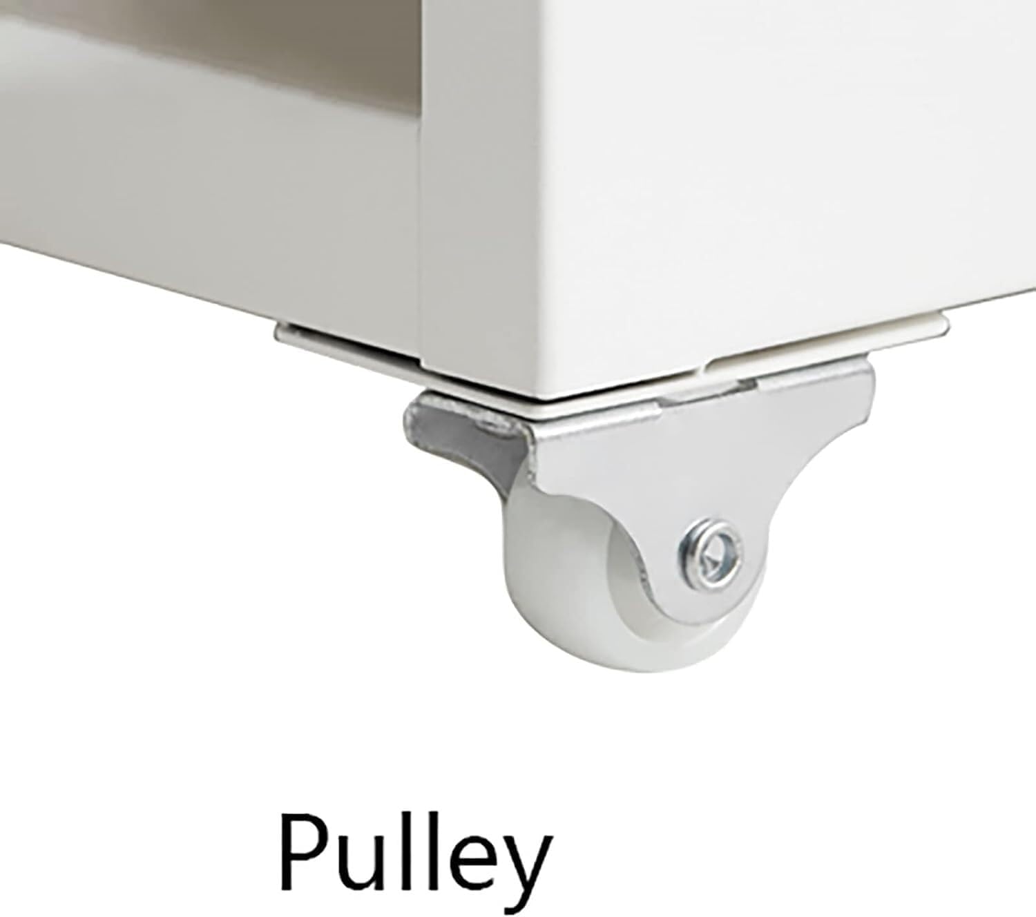 3-Drawer Metal Mobile File Cabinet, Slim Vertical Storage for Home Office, Gray, with Casters for Easy Mobility (Grey 11.02x16.14x17.72 inch)