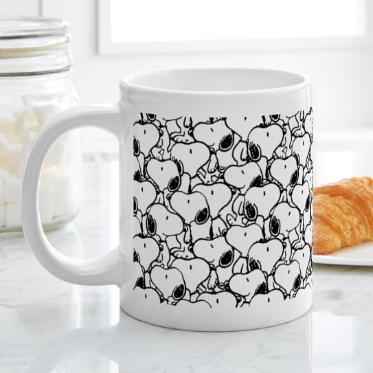Taza mega de cerámica 20 oz con diseño Snoopy miniatura 3