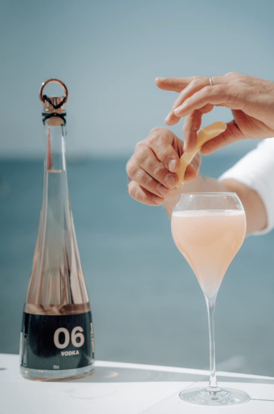 Comte de Grasse Vodka Rose 0,7 Liter 37,5% Vol.