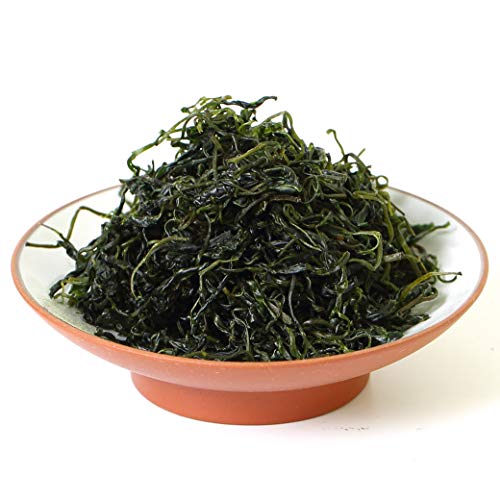 Goartea Ku Ding Tea 100G / 3.5Oz Supreme Grade Bitter Green Tea Kuding Tea - Ku Ding Herbal Tea Chinese Qing Shan Lu Shui Loose Small-Leaf #TOP18