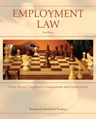 Buy Employment Law: Going Beyond Compliance to Engagement and Empowerment — BookShops.in