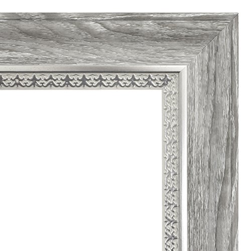 Mcs Over The Door Mirror, Full Length Hanging Mirror For Bedroom And Bathroom Doors, 17 By 53 Inch, Rustic Gray #TOP3