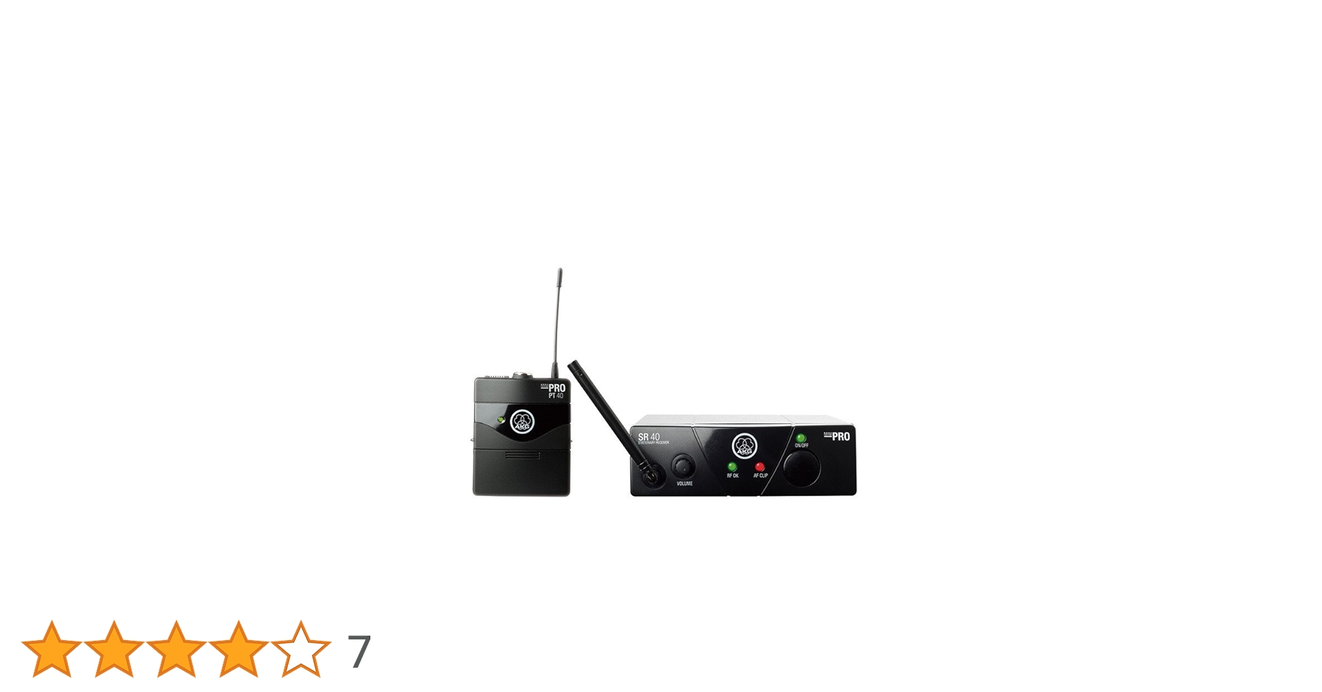AKG ワイヤレス　SR40 PT40 MINI PROセット Sites-AKG-US-Site