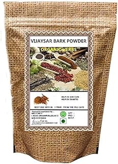 Organic Herbs VIJAYSAR BARK Powder 100 GM