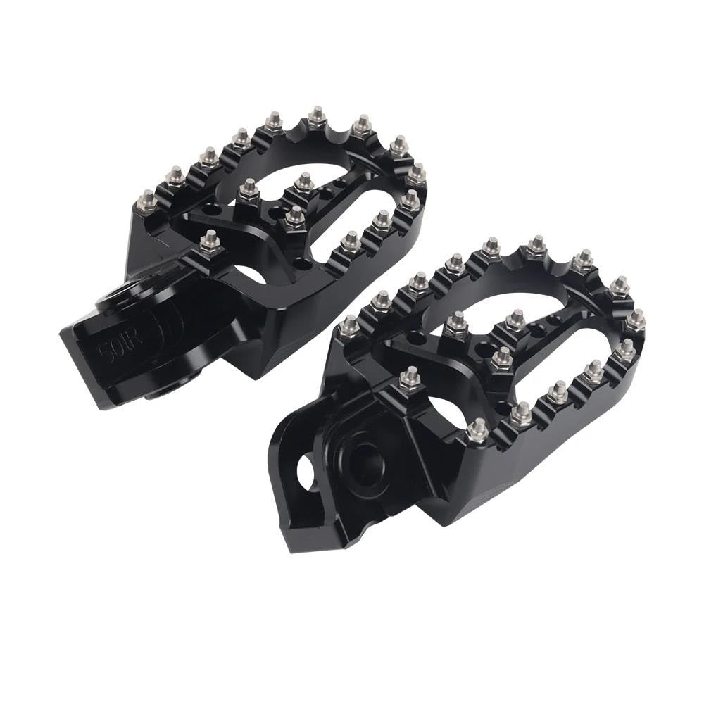 Repose-Pieds Antidérapants Moto Noirs Haute Adhérence pour Husqvarna 701 SM
