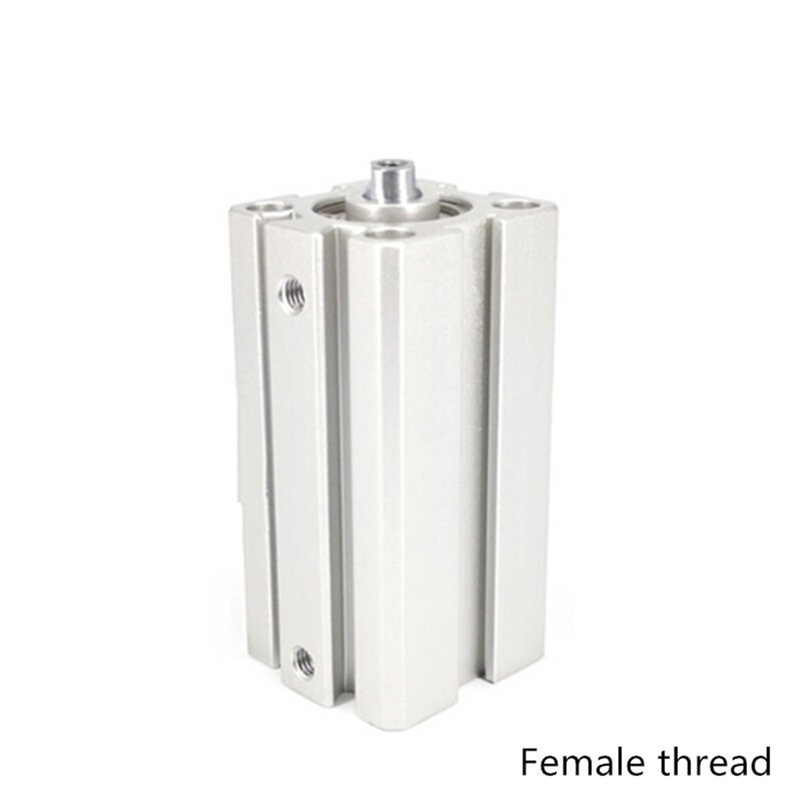 Kompaktowy cylinder pneumatyczny serii SDA, otwór 32 mm, skok 5-110 mm (SDA32X55, gwint męski)