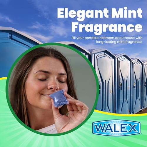 Walex-Bio-Pak-Black-Holding-Tank-Deodorizer-Waste-Digester-Drop-Ins-Advanced-Enzyme-Formula-for-Rapid-Breakdown-of-Waste-Paper-Removes-Odors-Cleans-Tank-Biocide-Free-Mint-50-Pack