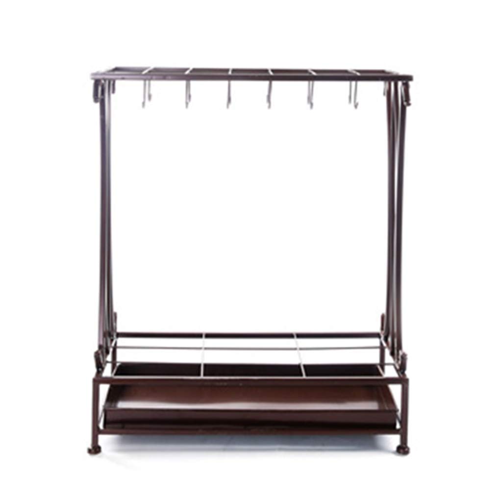 Porte-parapluie pour salon et entree d hotel support pliant contre la pluie