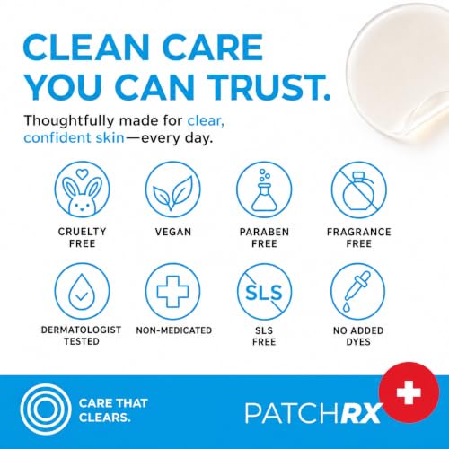 PatchRx Pimple Patches, Hydrocolloid Acne Patches with Tea Tree Oil, 120 Patches - image 8