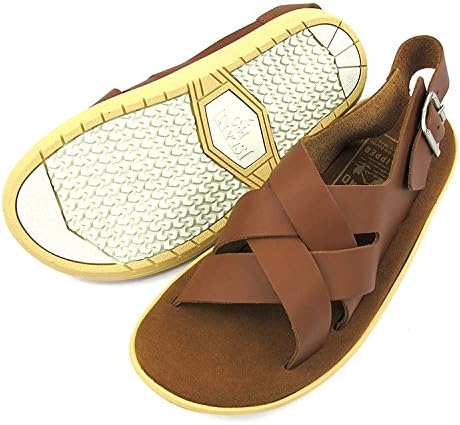 Amazon アイランドスリッパ Pt408 Pb408 クロスサンダル スェード ラバー メンズ Cognacpeanutsuede Pt408 10 Island Slipper アイランドスリッパ シューズ バッグ