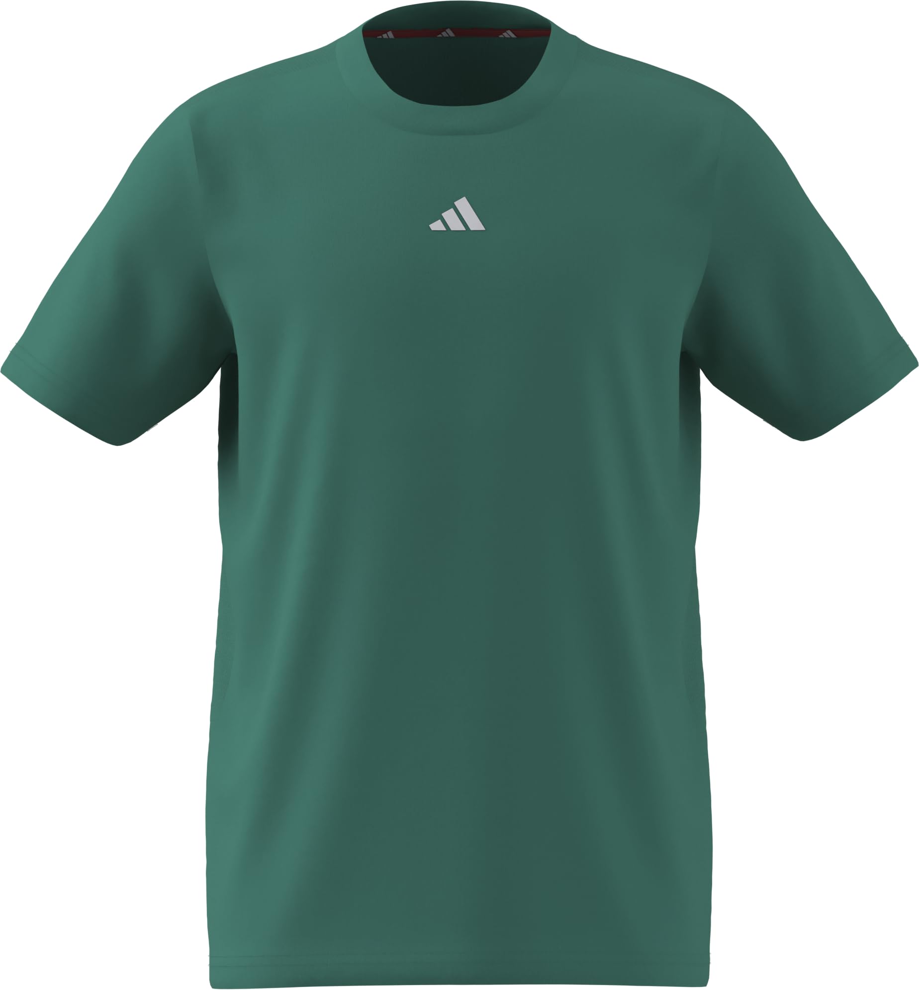 adidas Uniseks - dzieci Train Essentials Logo Regular Fit T-Shirt Junior, Pure Teal/White, 13-14 Years