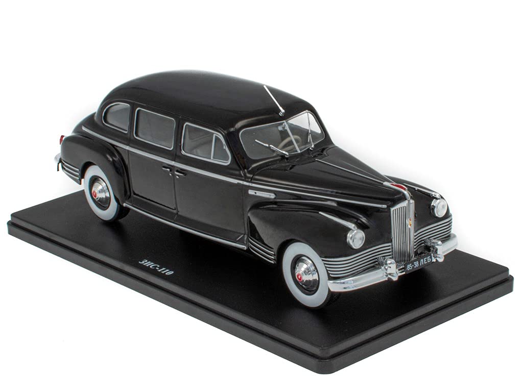OPO 10 - Car 1/24 compatible with ZIS 110 from 1945 (ELC07), Black