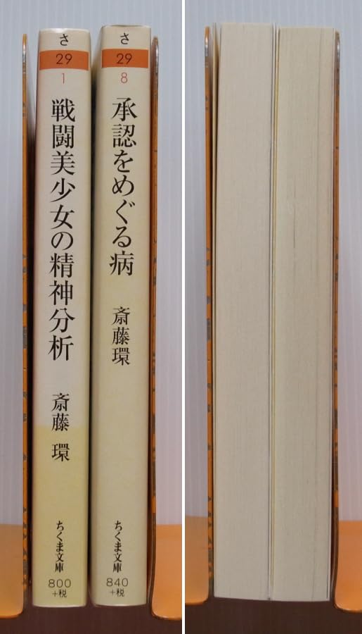 Amazon.co.jp: 斎藤環○戦闘美少女の精神分析・承認をめぐる病○2冊