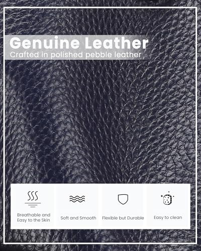 Image of befen Genuine Leather Crossbody Bags for Women, Cell Phone Cross body Purse Bag with RFID Blocking Card Slots