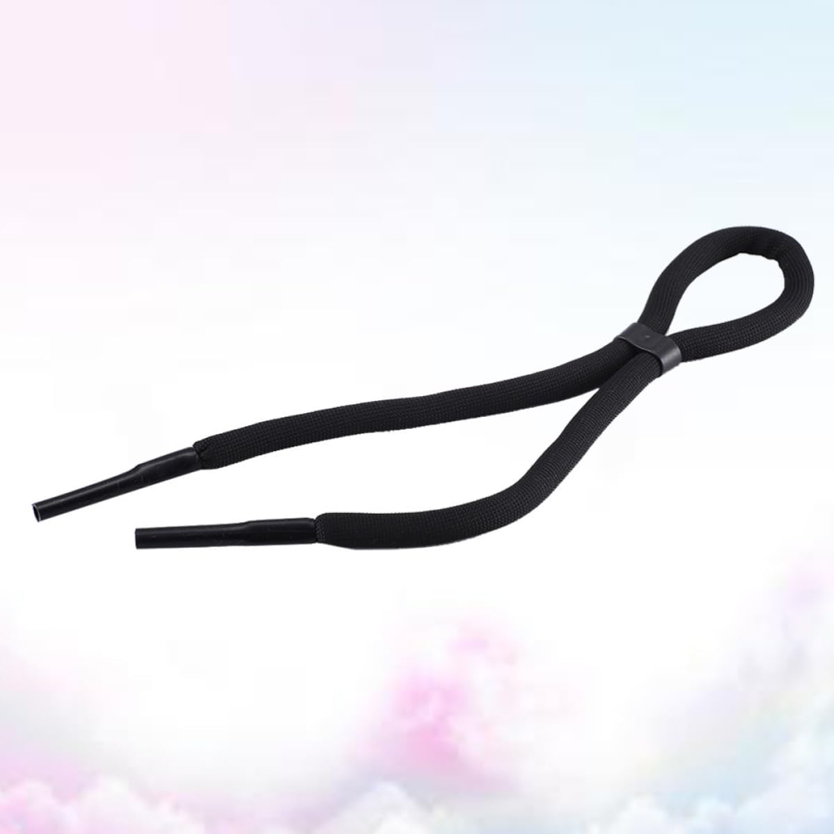 4pcs Black Nylon Eyeglasses Chain Strap for Dive and Swim Retainer