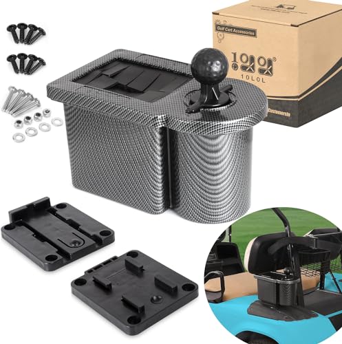 10L0L Golf Cart Ball Washer and Club Cleaner Kit, Detachable