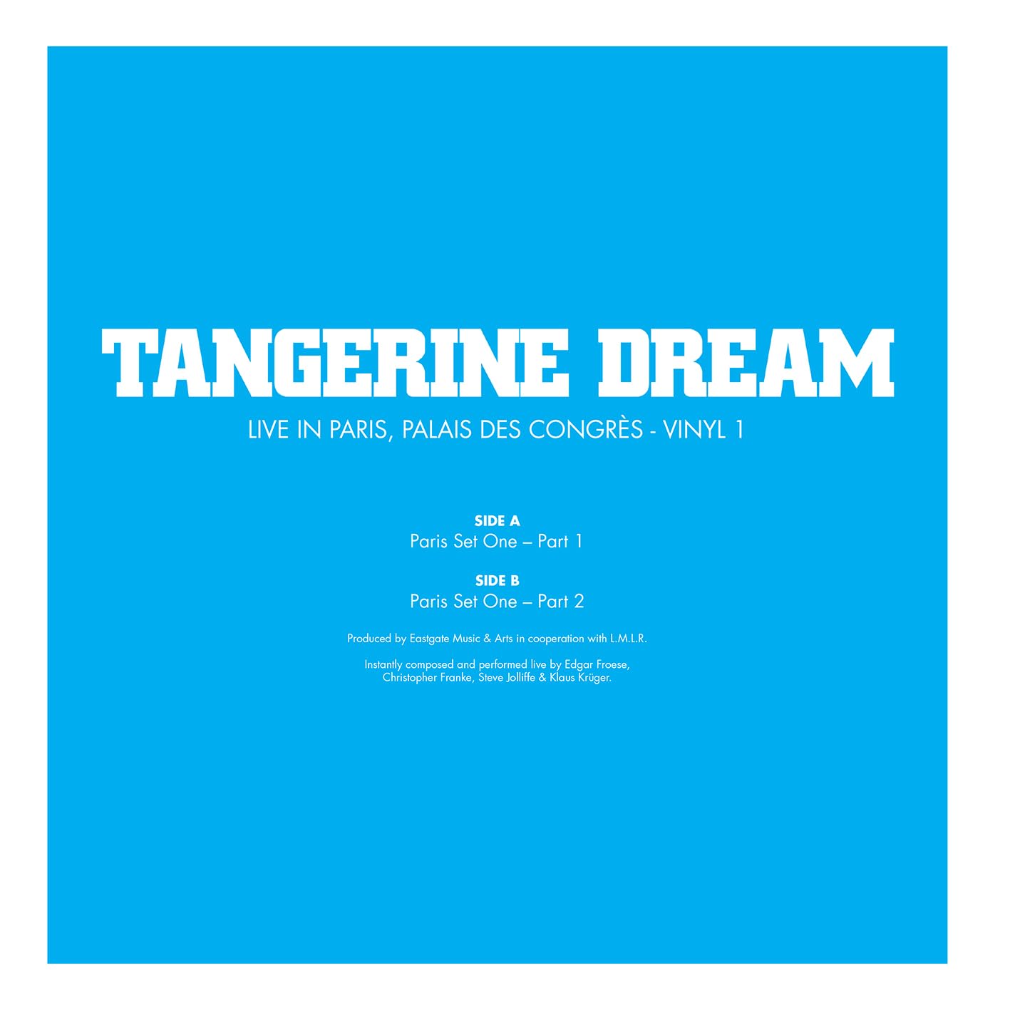 LIVE AU PALAIS DES CONGRÈS 1978 (LIMITED HALF/HALF ORANGE; RED & BLUE/BLACK) RSD 2023