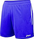 ASICS Women's Interval Shorts, Purple/White, Small