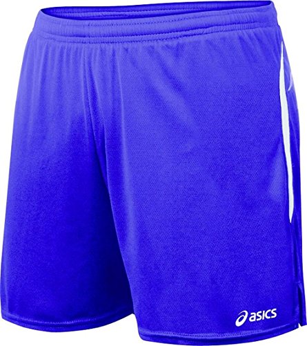 ASICS Women's Interval Shorts, Purple/White, Small