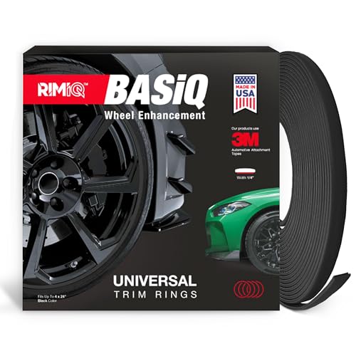 Embellecedor universal RIMiQ BASiQ plano, fabricado en Estados Unidos con cinta 3M