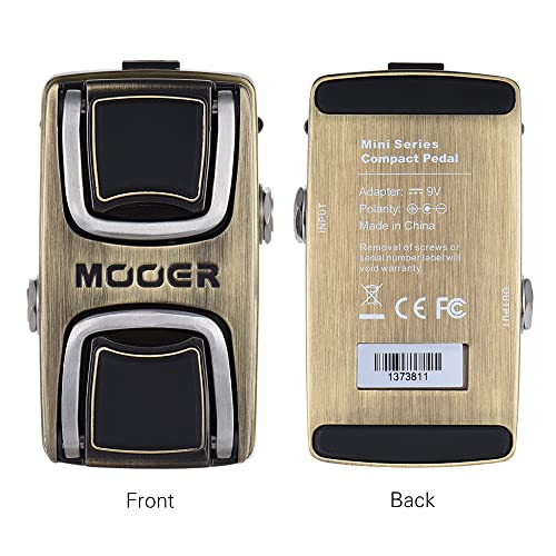 Mingzhe The Wahter Wah Guitar Effect Pedal Interruptor Sensor de Pressão Full Metal Shell