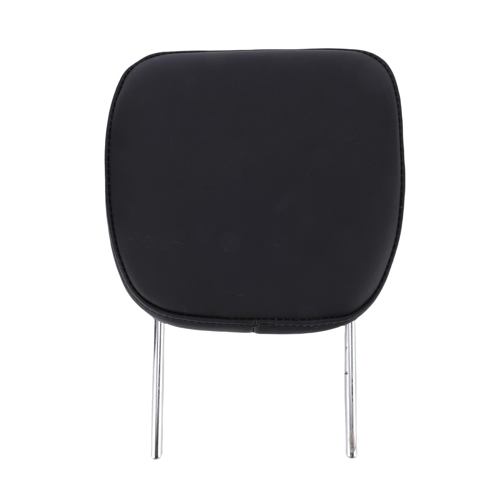 Naroote Oreiller d'Appui-tête de Voiture, Support de Cou en Mousse à Mémoire de Forme, Appui-tête en Cuir PU avec Support Réglable, Idéal pour Les Sièges de Voiture avec Une Distance de Tige de 150