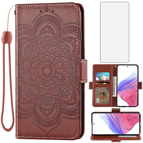 Housse Samsung Galaxy A53 5G marron idéale pour vos sorties