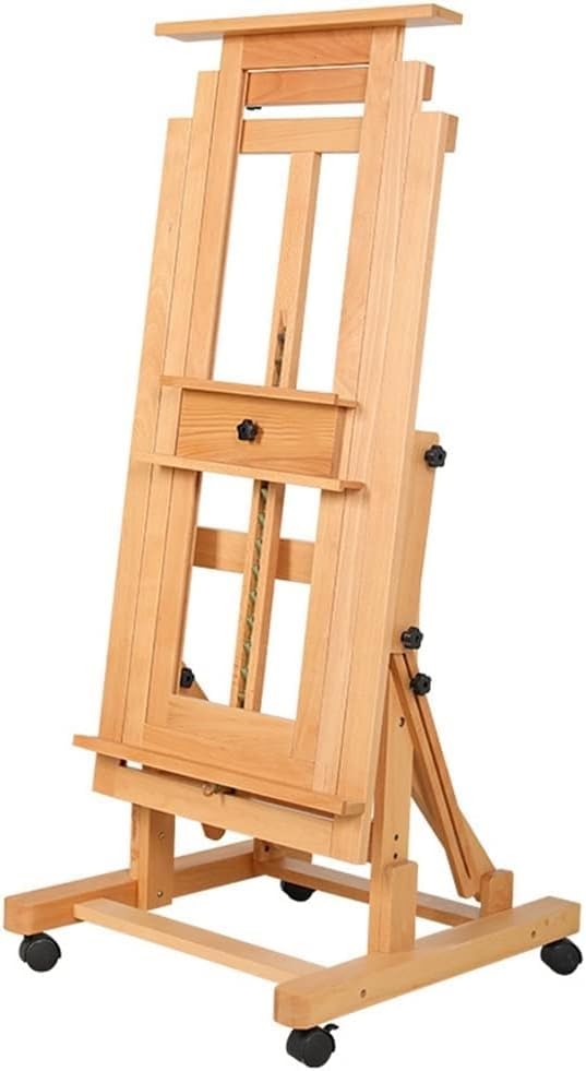 CONGRUI Caballete multifuncional para exhibición de pie completo para pintura al óleo tipo caballete de pintura china