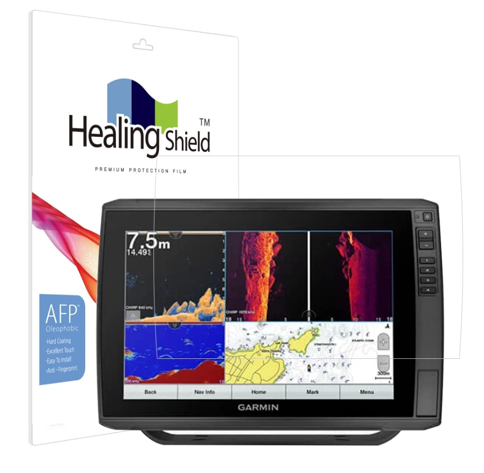 Film protecteur pour Garmin ECHOMAP Ultra 126sv anti-trace oléophobe AFP
