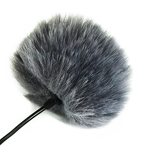 Amazon.co.jp: FIRST2SAVVV グレー 屋外用ガンマイク用 ウインド