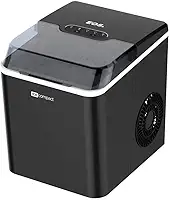 Máquina de Gelo 12kg Eos Ice Compact Emg04p Preto 110v