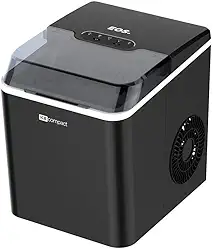 Máquina de Gelo 12kg Eos Ice Compact Emg04p Preto 220v