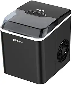 Máquina de Gelo 12kg Eos Ice Compact Emg04p Preto 110v
