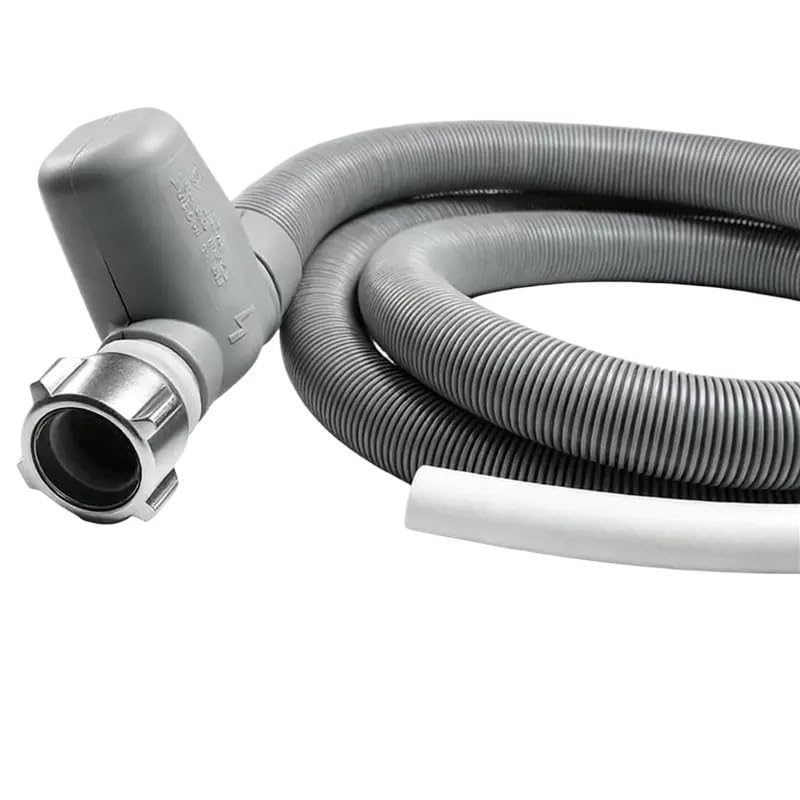2X for Aquastop-Zulaufschlauch, Geschirrspüler, 1,85 m, Universal, Wasserschlauch for Geschirrspüler und Waschmaschine mit Wasserstopp, 3