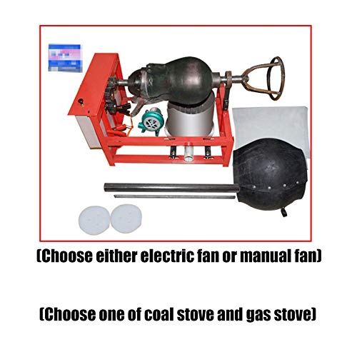 BGSFF Schmiedeeisentopf, Stahltopf, altmodische Kanonen-Popcorn-Maschine, handbetriebene Reis-Mais-Popcorn-Maschine… – Bild 3