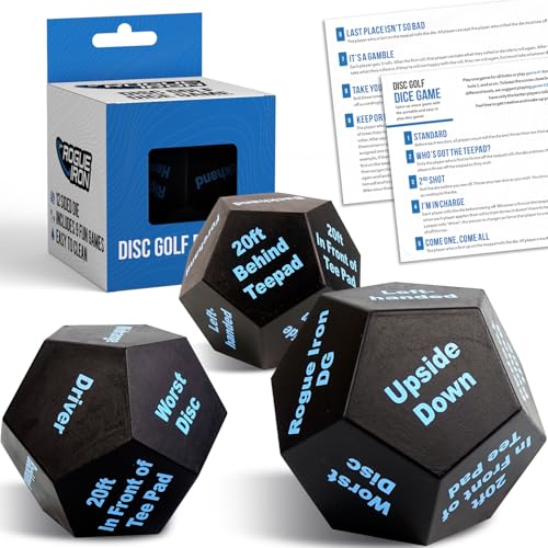 Rogue Iron Disc Golf Dice