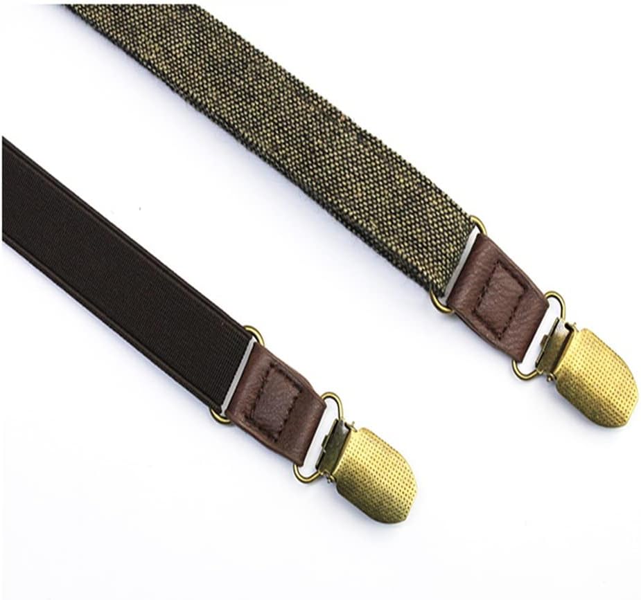 Strap Men Adult 2cm Narrow Clip Suspenders Trousers Jeans Shorts