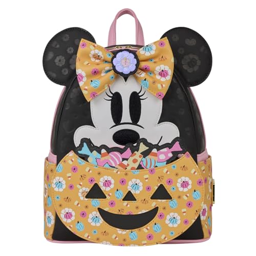 Loungefly Disney Minnie Mouse Pumpkin Mini Backpack2