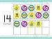 hand2mind Seasonal Ten Frames Math Counters for Kids, Math Counters Chips for Counting and Sorting, Kindergarten Learning Games, Counting Toys, Math Game (288 Math Counters and 10 Ten Frame Cards)