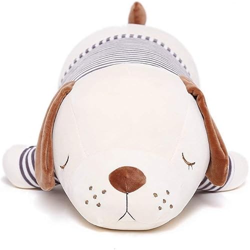 Miniatura 4 de Niuniu Daddy - Almohada de 20in con diseño de perro de peluche muy suave para abrazar al dormir