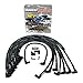 Moroso 9762M Black Mag Tune Spark Plug Wire Set w/Black Sleeve, Fits Small Block Chevy engines w/HEI Distributor and 90 Degree Plug Ends