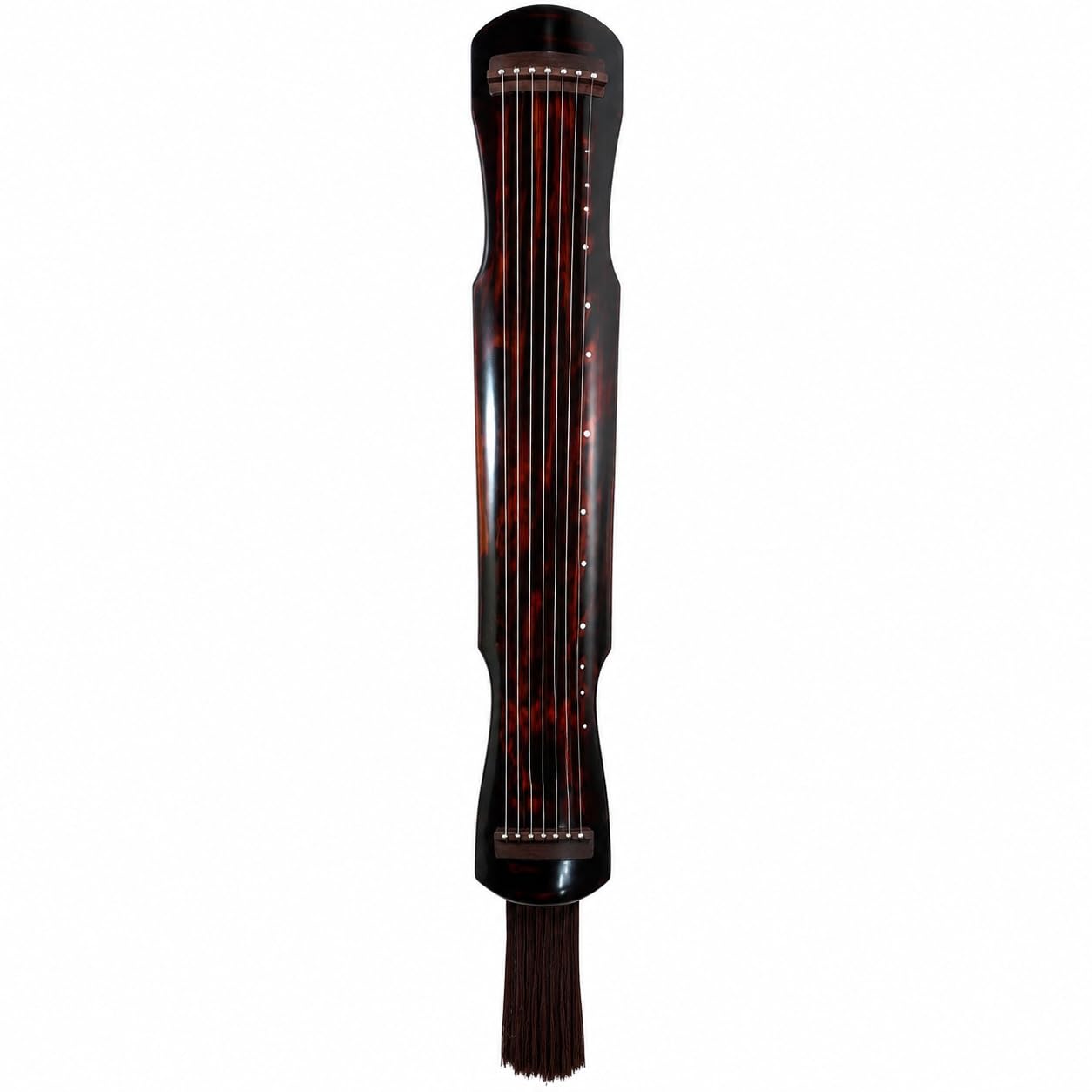 Performance Guqin Zhongni Style Drewno cedrowe w kolorze czarnym