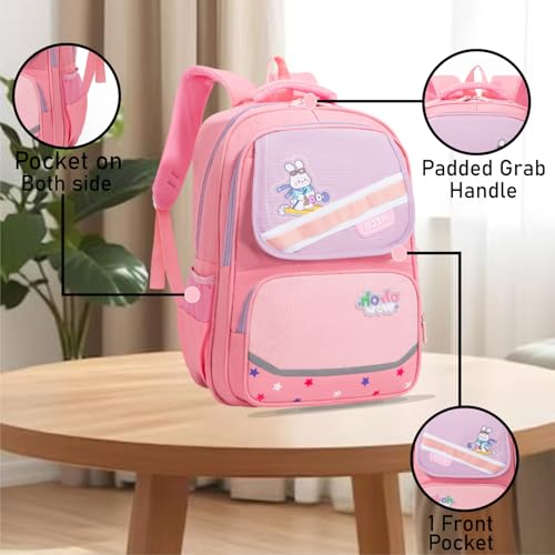 Image of Tinytot 22 Litre 17-Inch Waterproof Large School Bag for Boys & Girls, Kids School Bag, School Backpack for Girls and Boys, for Kids, Ideal for Children